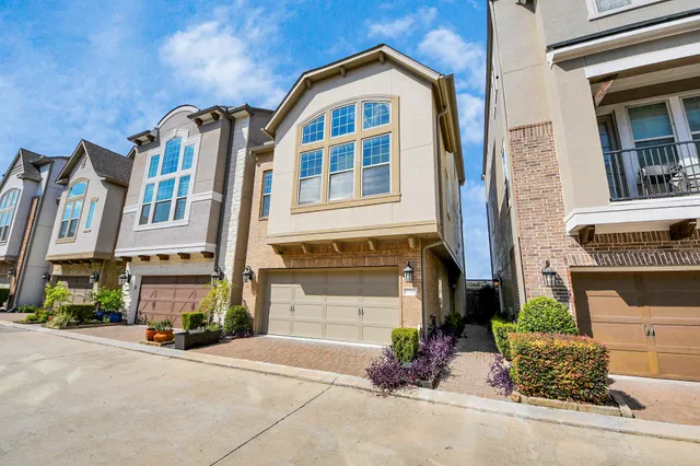 a front view of a multi story residential apartment building