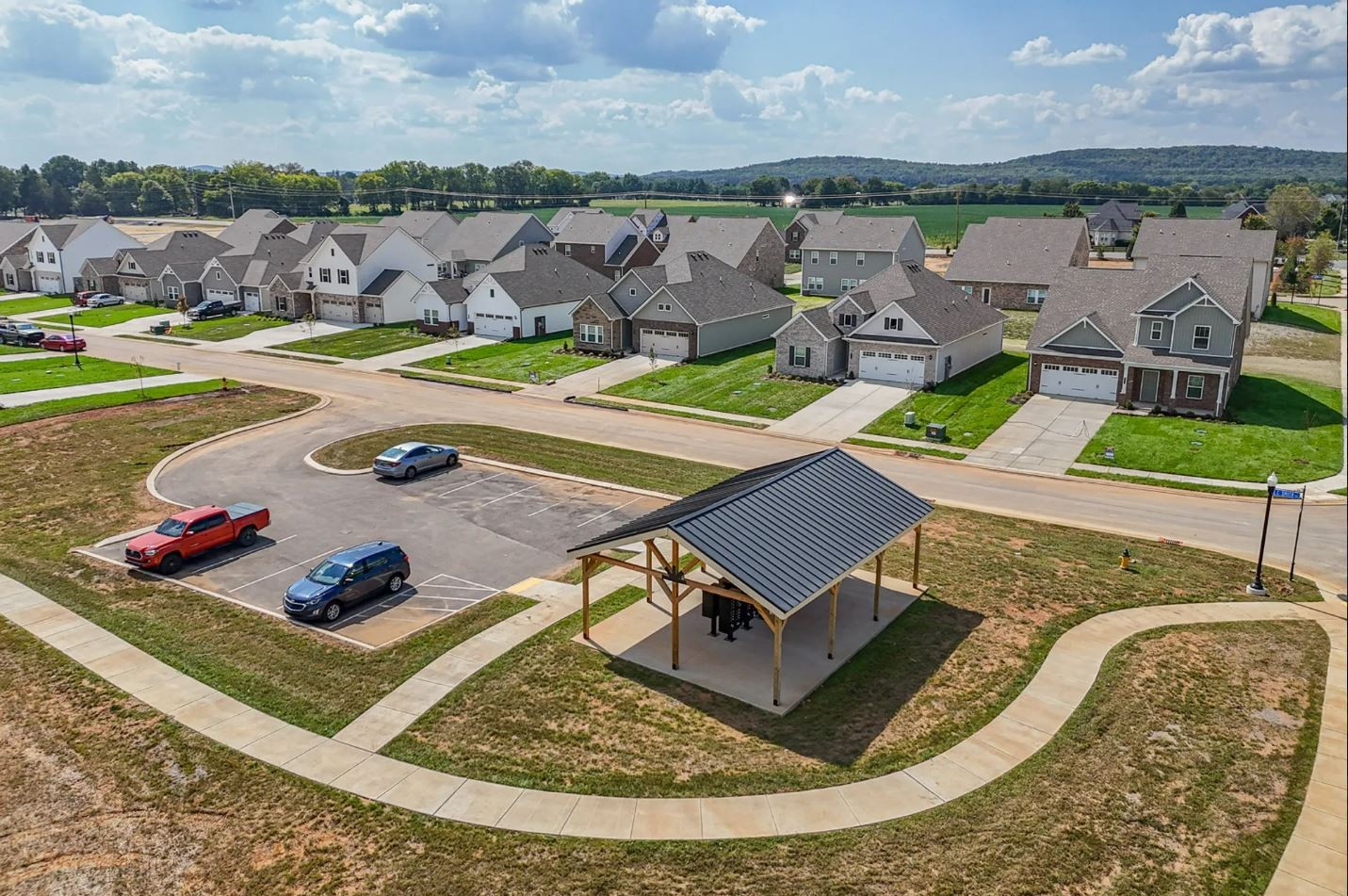4917 Turquoise Lane Murfreesboro, TN 37129 - Photo 7 of 7 an aerial view of a house with outdoor space