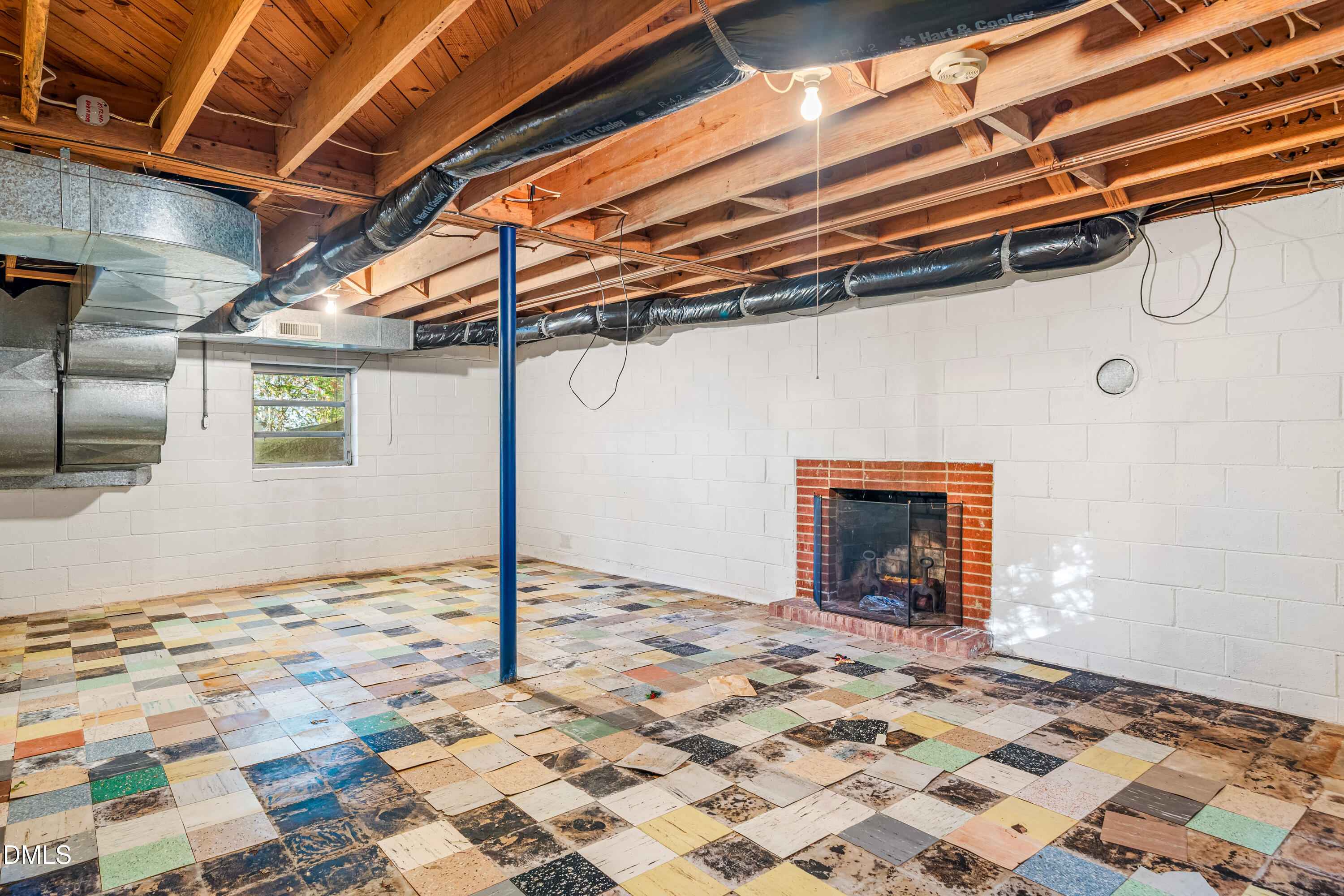 4714 West Hills Drive Durham, NC 27705 - Photo 20 of 27 a view of a backyard of a house