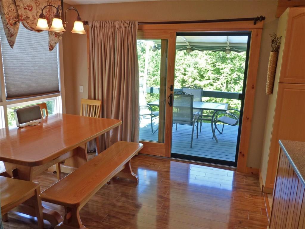 1081 Shore Road Lamoine, ME 04605 - Photo 14 of 35 Access to back deck; part of deck is...