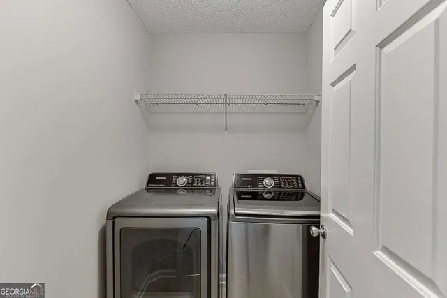 an aerial view of house with yard