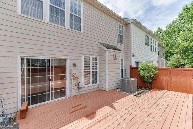a house view with a seating space