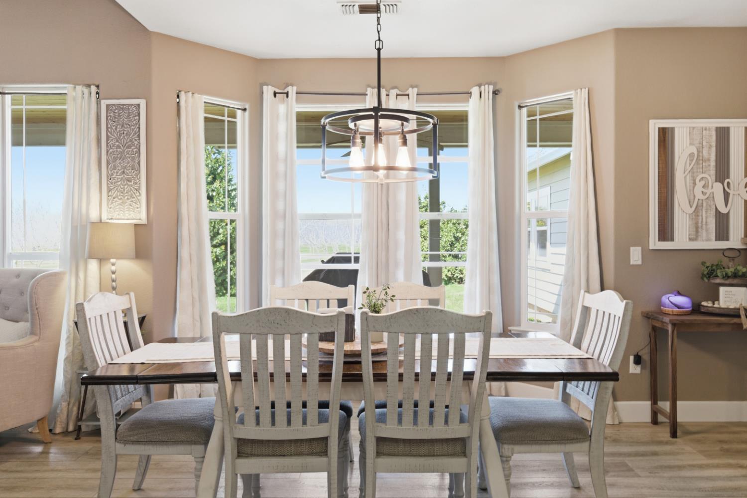 3302 Bear River Drive Rio Oso, CA 95674 - Photo 13 of 93 a view of a dining room with furniture window and outside view