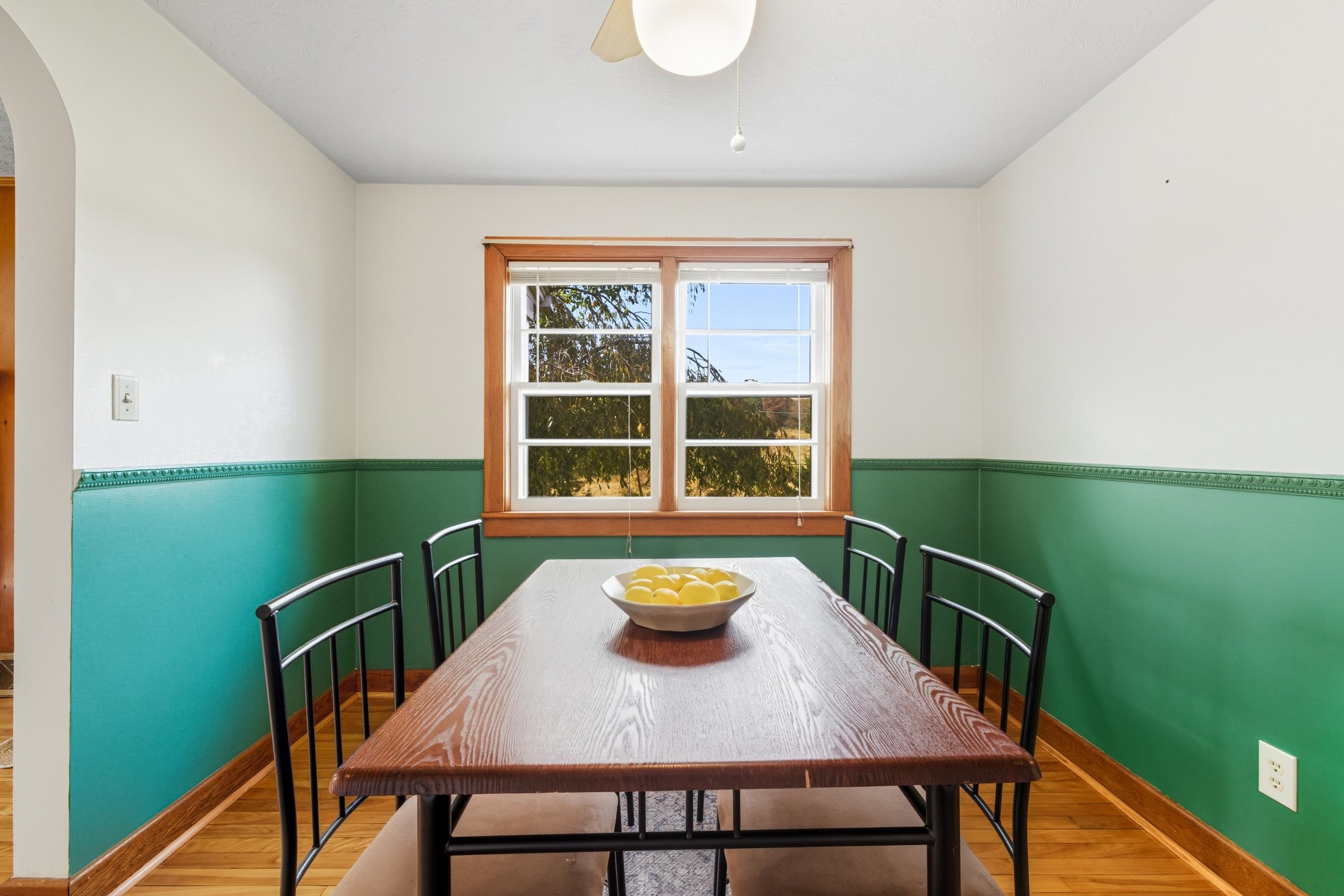 161 Boyers Road Harrisonburg, VA 22801 - Photo 13 of 74 a view of a dining room with furniture and a window