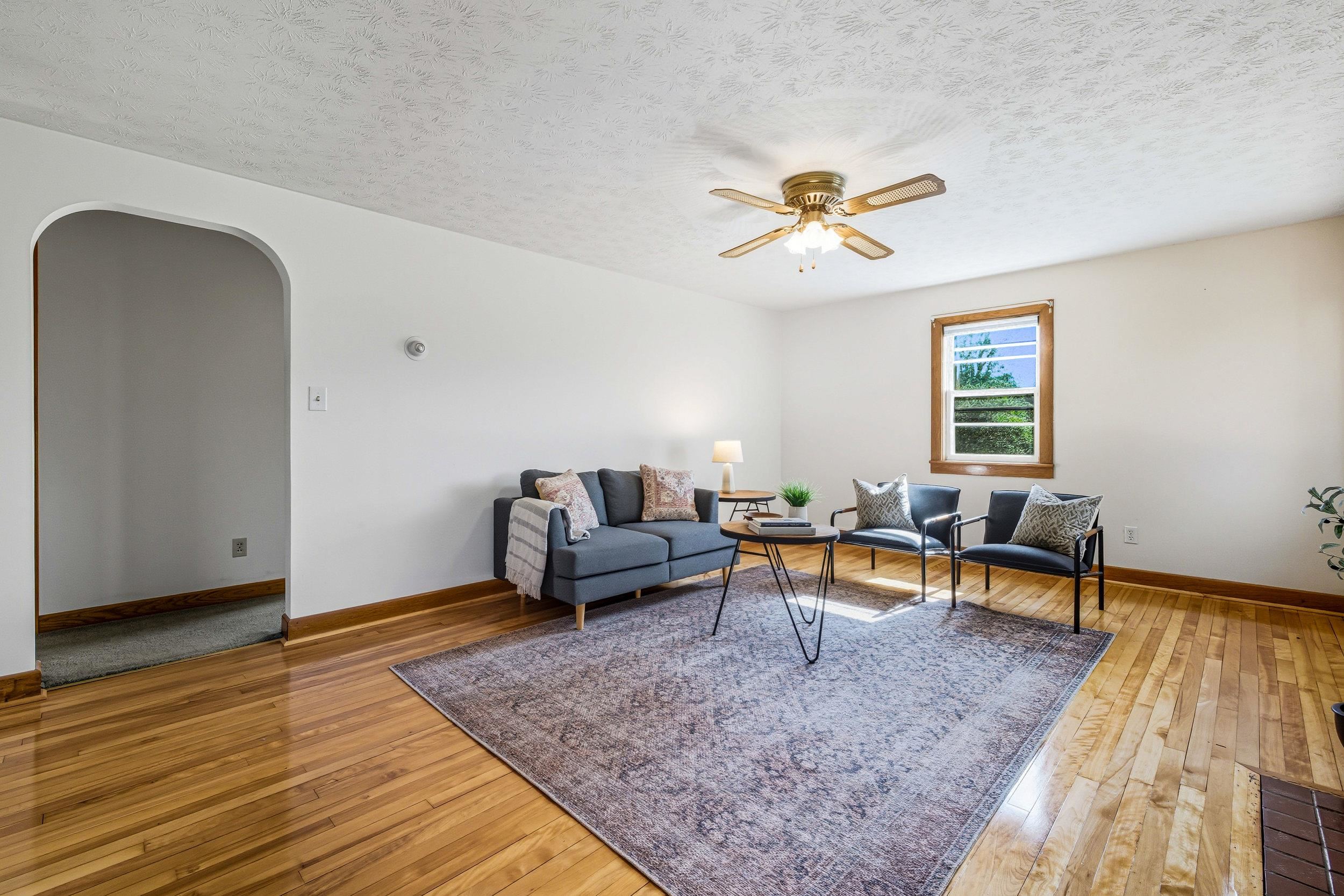 161 Boyers Road Harrisonburg, VA 22801 - Photo 18 of 74 a living room with furniture and wooden floor