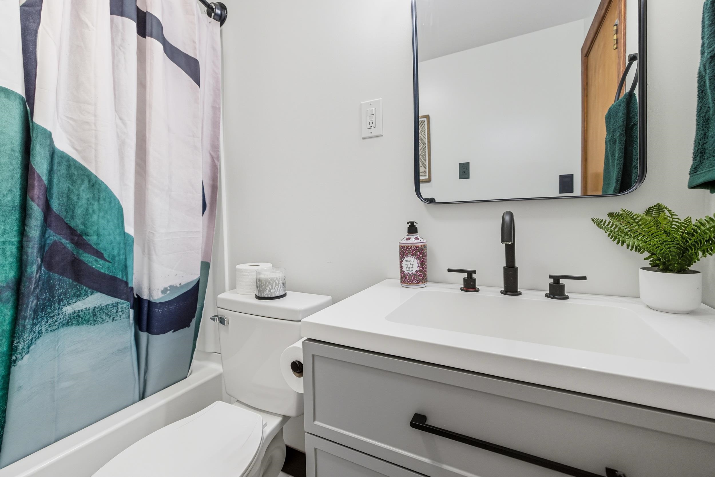 161 Boyers Road Harrisonburg, VA 22801 - Photo 33 of 74 a bathroom with a sink and a mirror