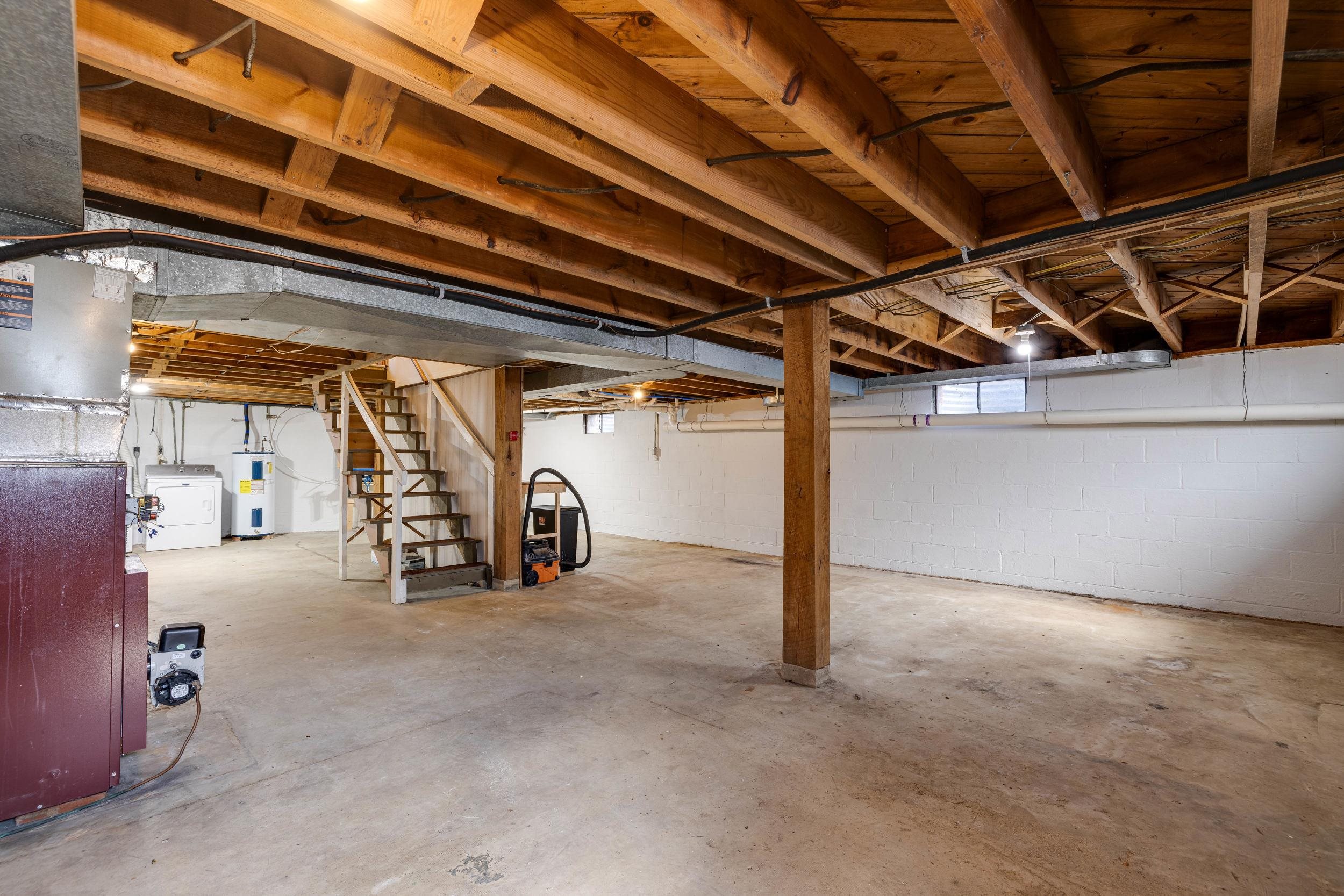 161 Boyers Road Harrisonburg, VA 22801 - Photo 42 of 74 a view of empty room with wooden ceiling