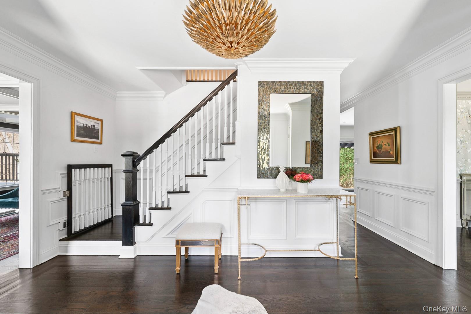 Undisclosed Address Pound Ridge, NY 10576 - Photo 2 of 35 Foyer with Stairs to Second Floor