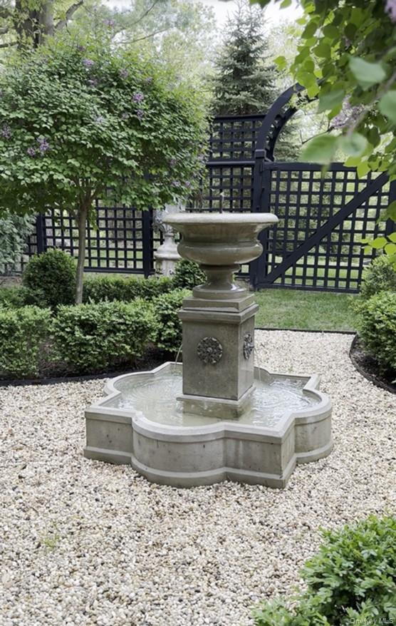 Undisclosed Address Pound Ridge, NY 10576 - Photo 32 of 35 Fountain Right Side of Home