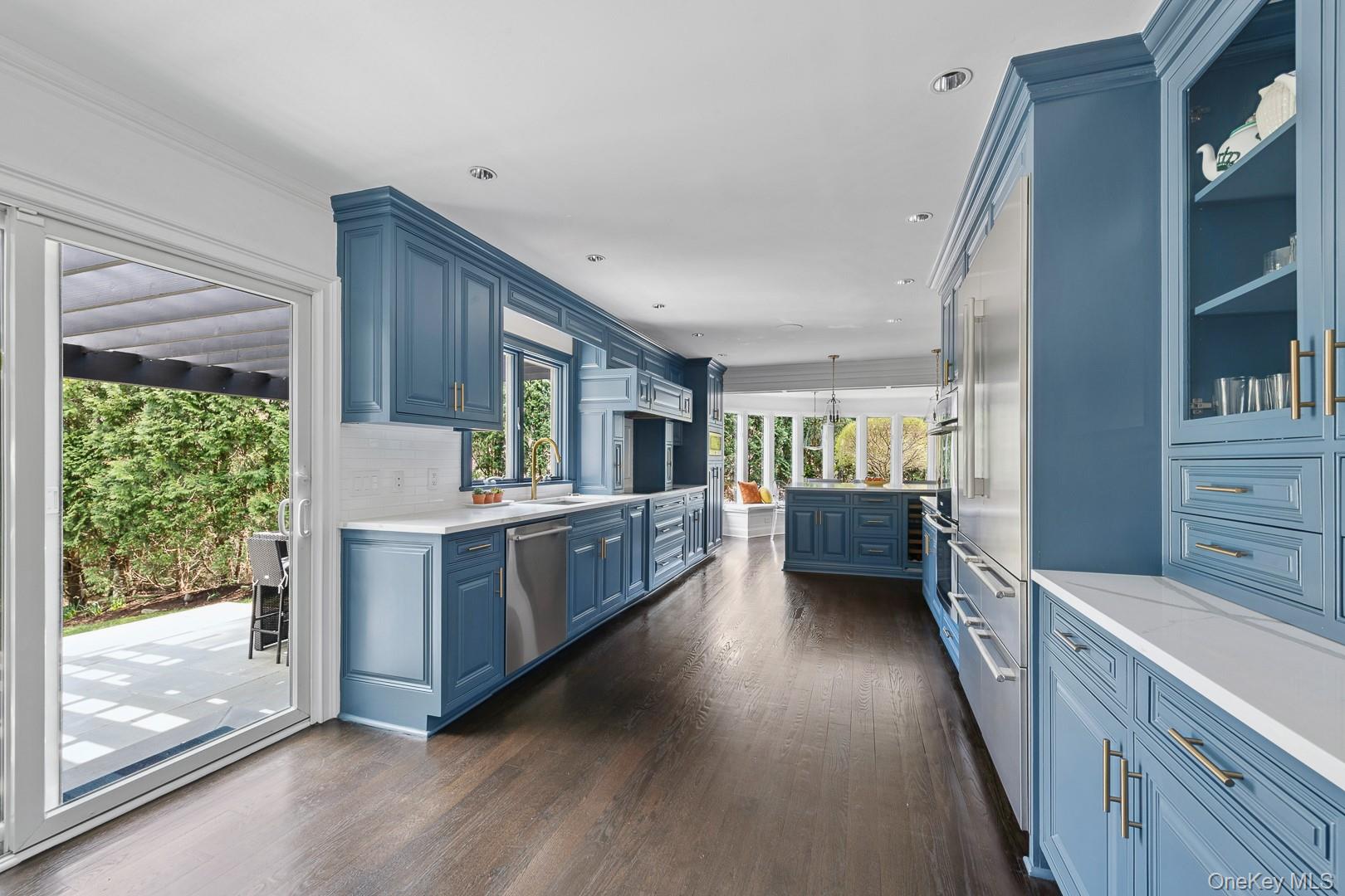 Undisclosed Address Pound Ridge, NY 10576 - Photo 8 of 35 Kitchen with Thermador Stainless Steel Appliances