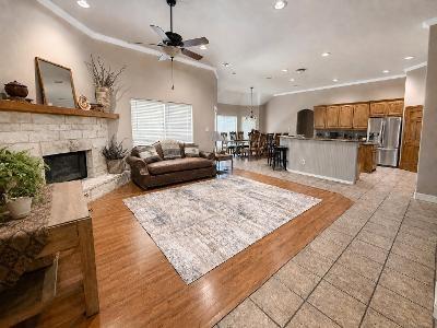 209 Cyndilu Lane Decatur, TX 76234 - Photo 7 of 26 Spacious Open Living and Kitchen