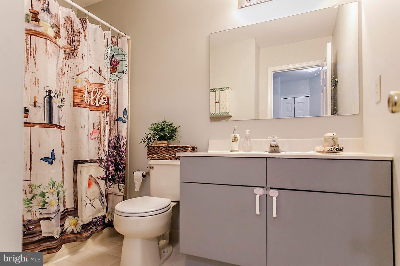 278 Ripka Street Philadelphia, PA 19127 - Photo 20 of 30 a bathroom with a sink a toilet and a mirror
