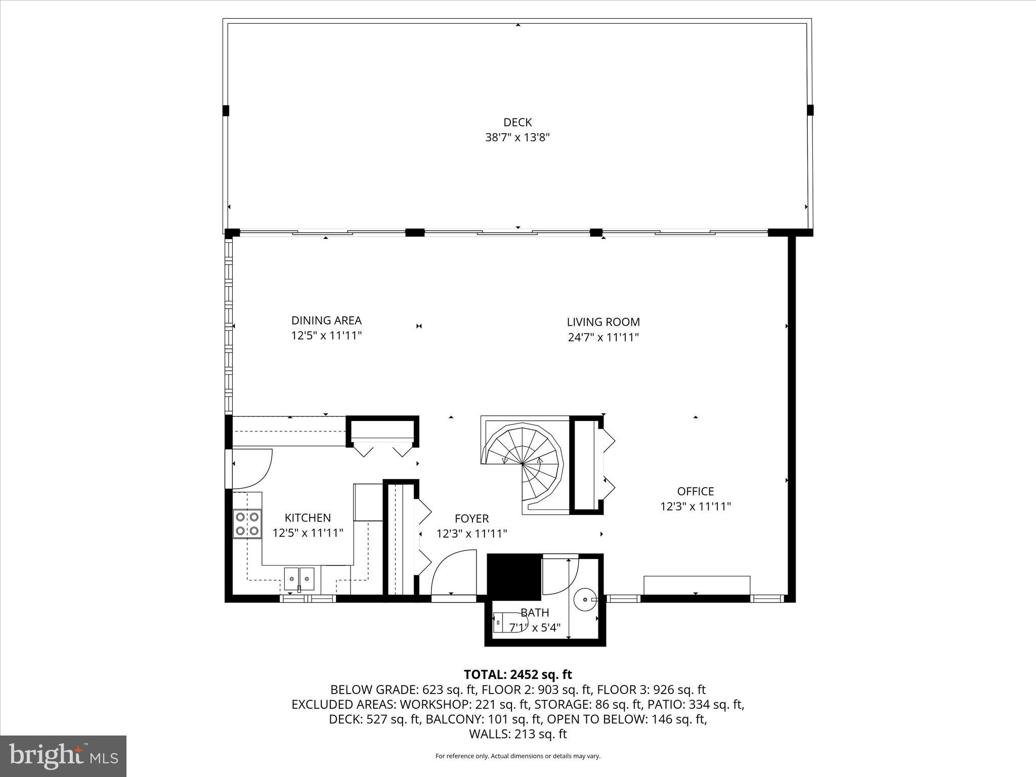 14715 West Old Baltimore Road Boyds, MD 20841 - Photo 50 of 54 14715 W Old Baltimore Rd-1st Floor With Dim