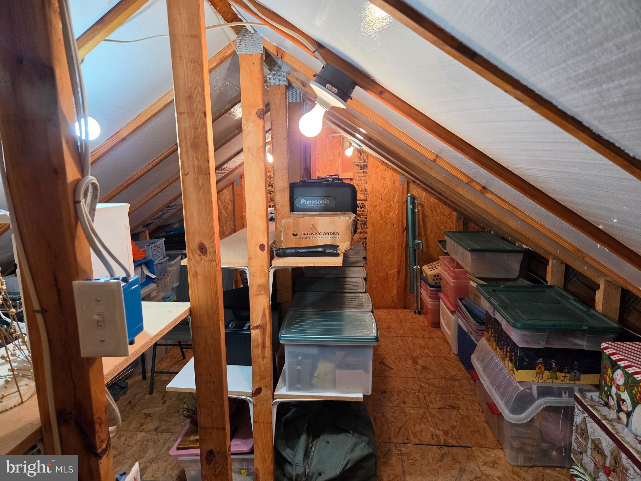 13872 Crabtree Way Gainesville, VA 20155 - Photo 22 of 33 Custom floored walk-in attic w/storage