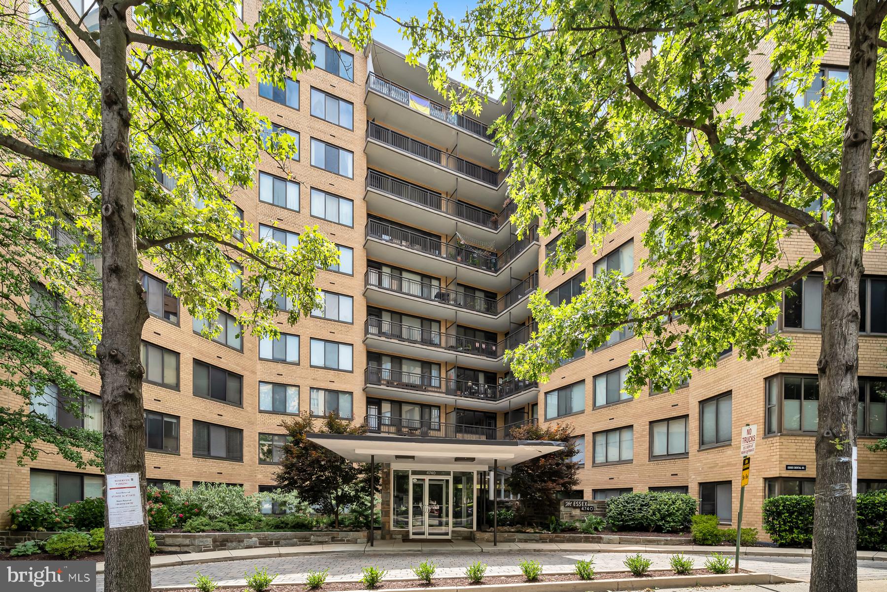 4740 Connecticut Avenue Northwest, Unit 414 Washington, DC 20008 - Photo 2 of 33 a front view of a building