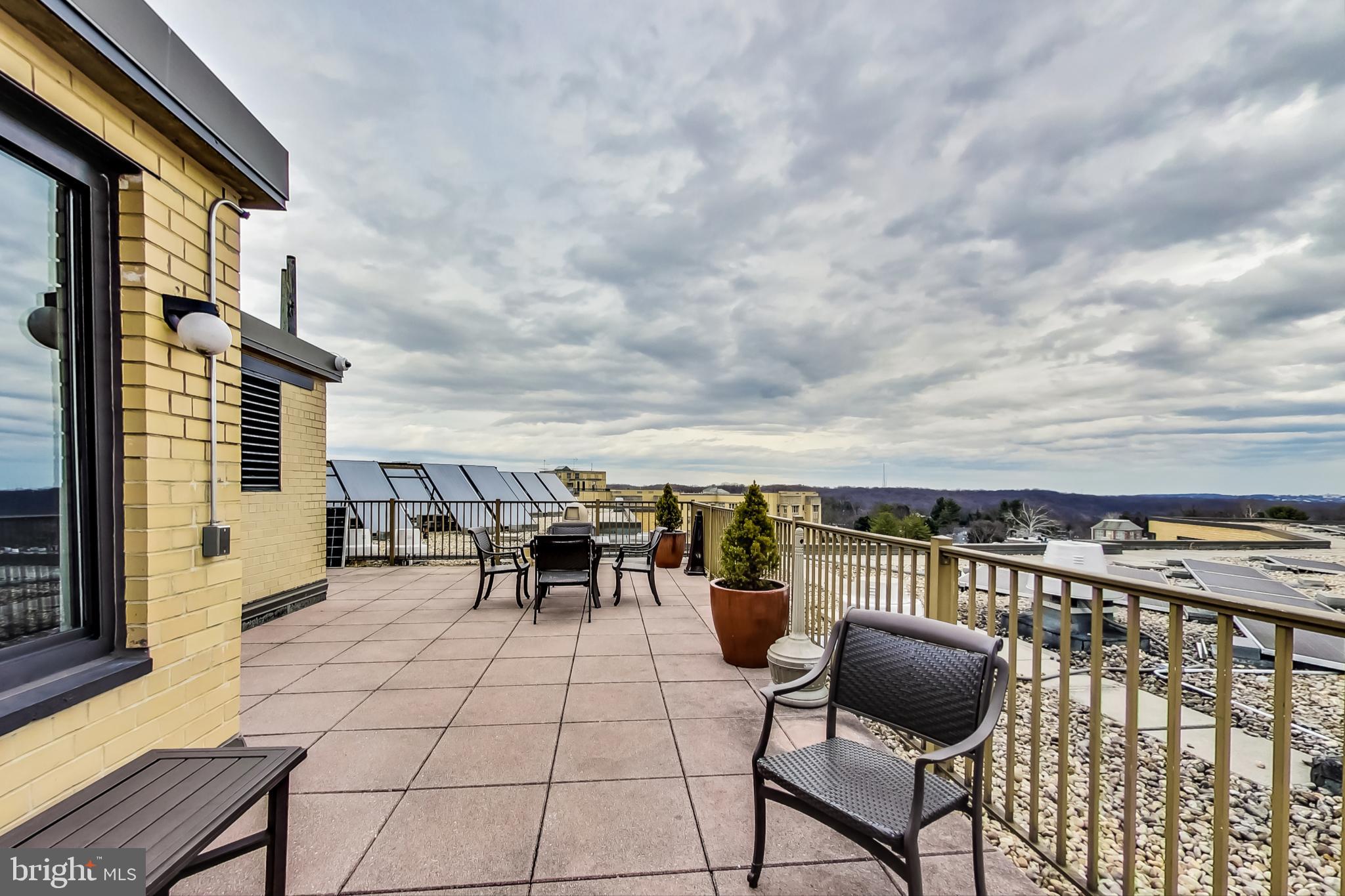4740 Connecticut Avenue Northwest, Unit 414 Washington, DC 20008 - Photo 27 of 33 a terrace with outdoor seating