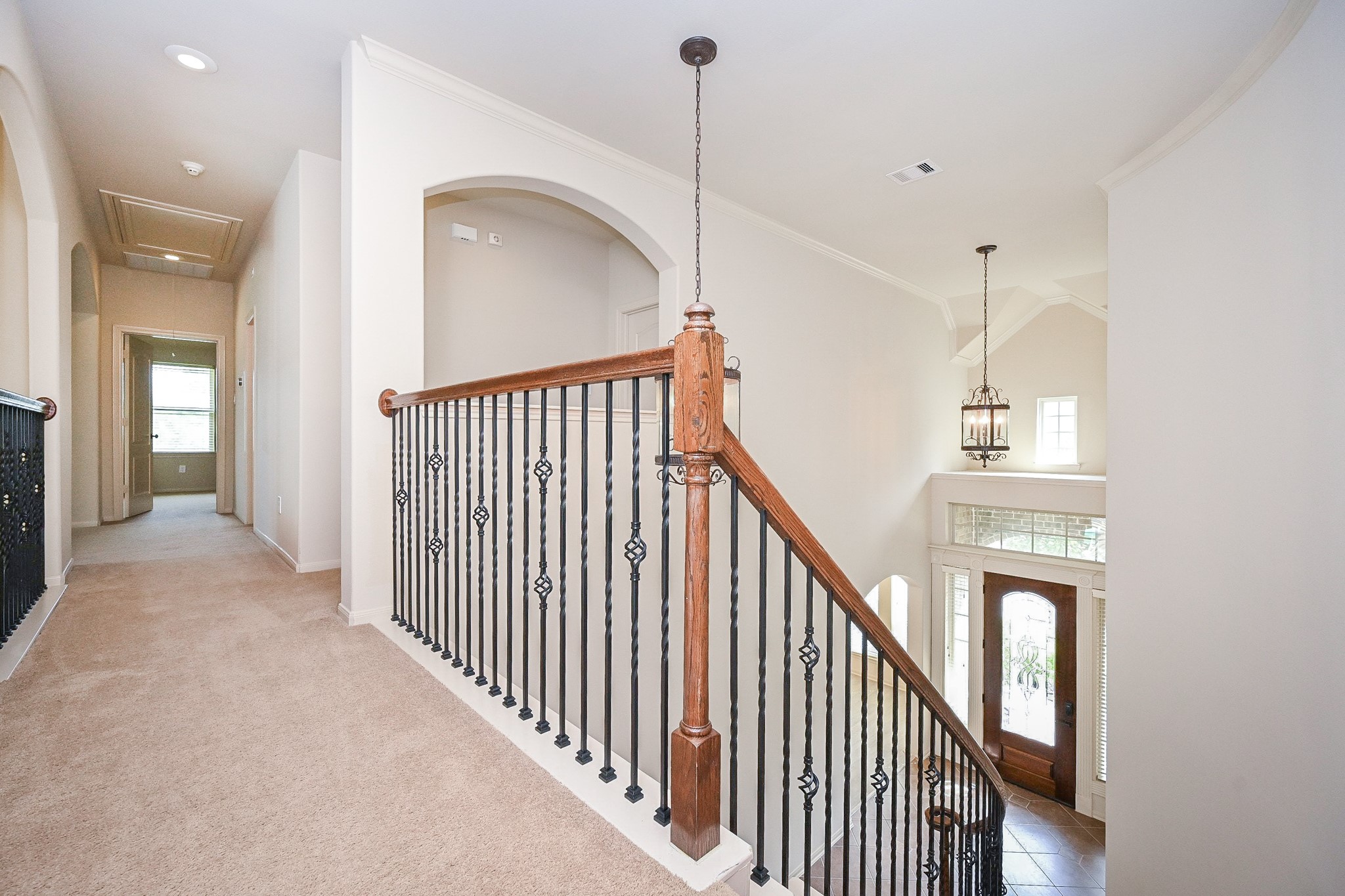 19 Sandwell Place Spring, TX 77389 - Photo 23 of 33 Open landing offering views of the grand foyer