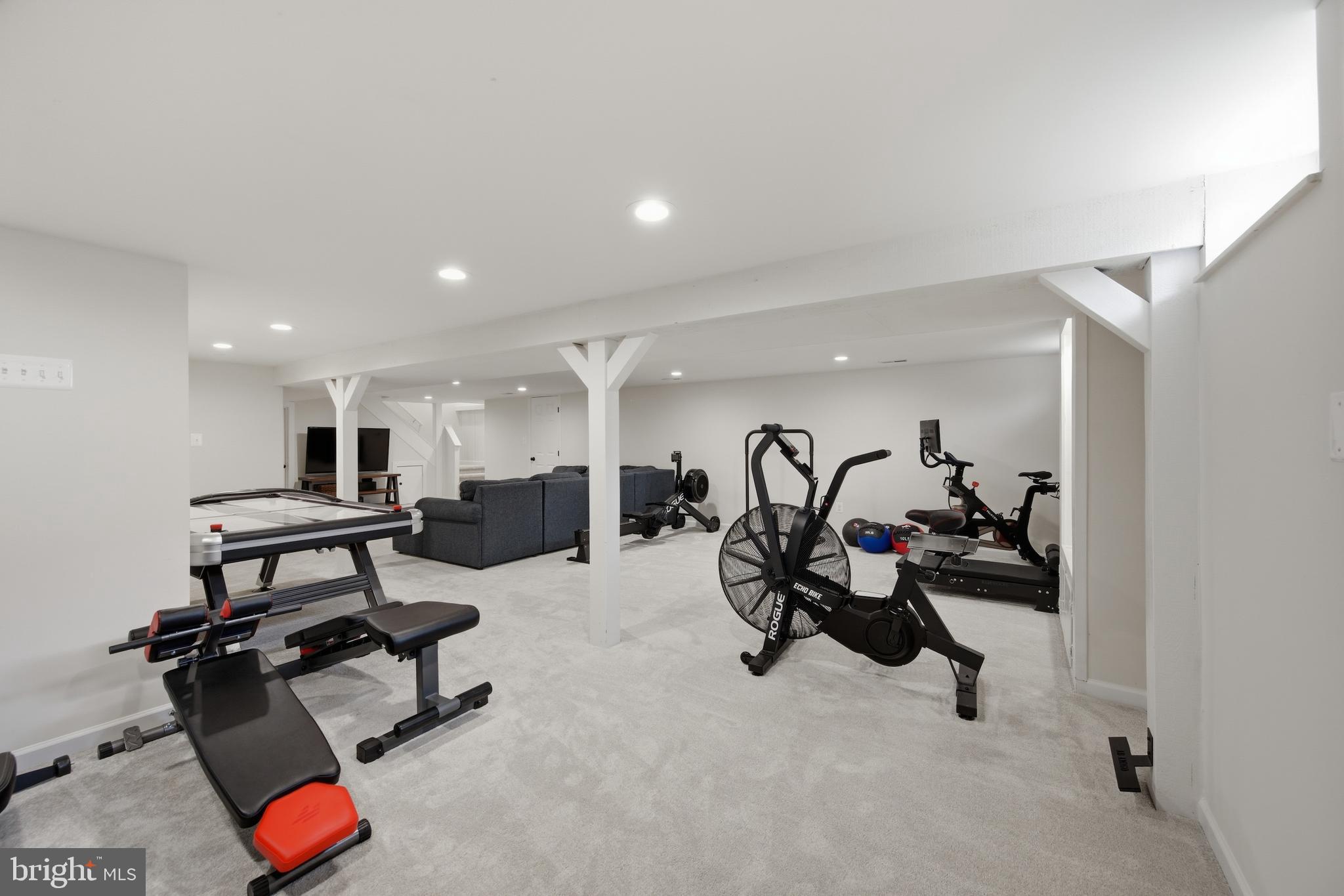 8450 Palmer Road Middletown, MD 21769 - Photo 71 of 94 Finished Lower Level Rec Room