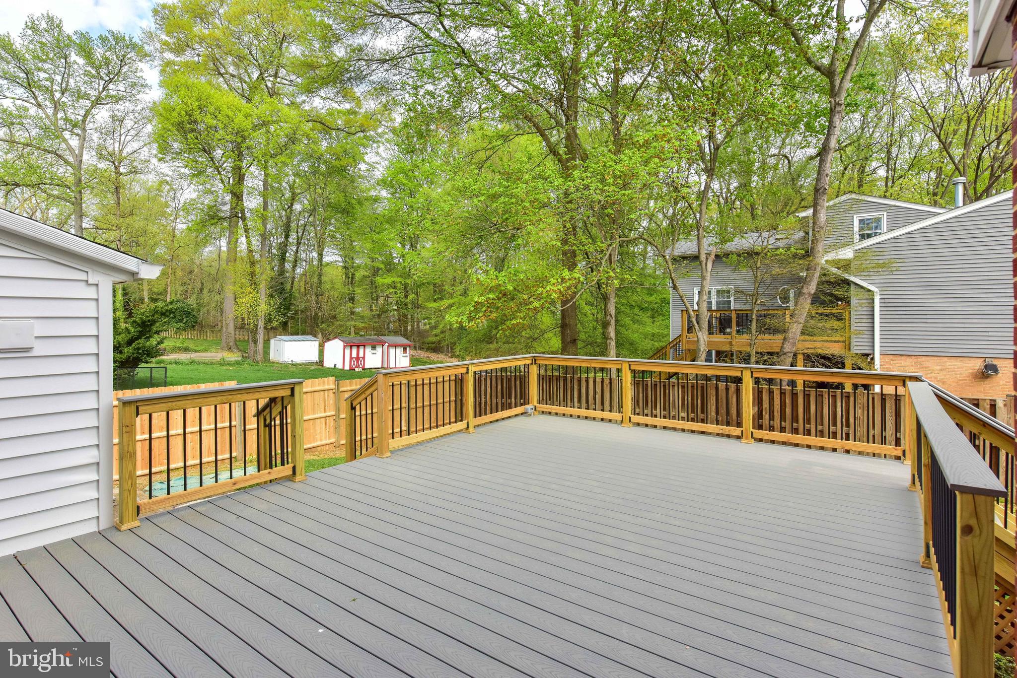 8332 Wagon Wheel Road Alexandria, VA 22309 - Photo 32 of 39 Deck
