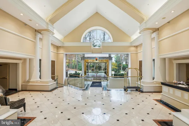 a very nice looking room with a large window