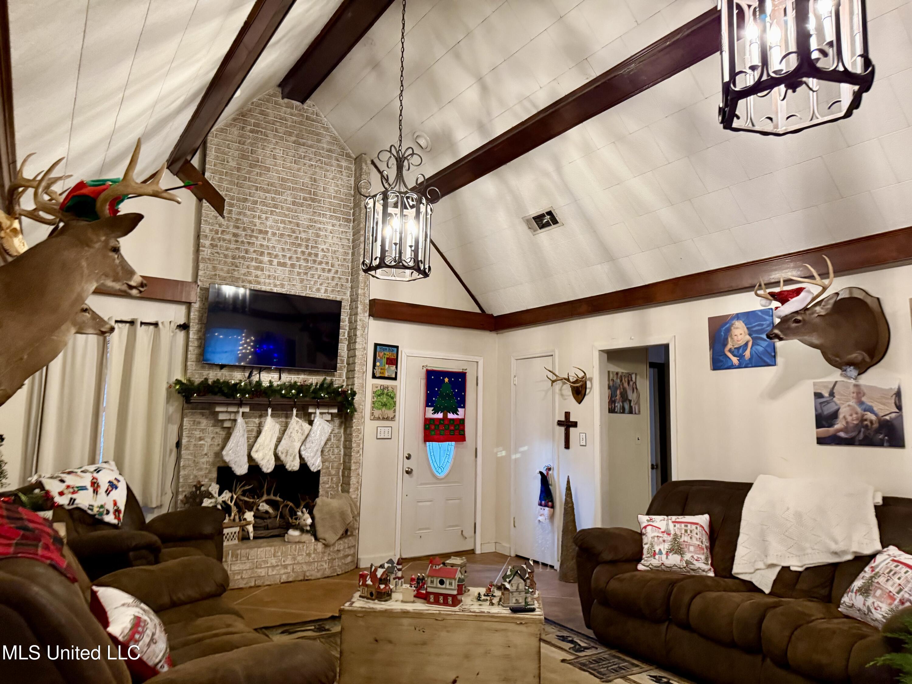 722 Holmesville Road Jayess, MS 39641 - Photo 17 of 47 living rm from kitchen