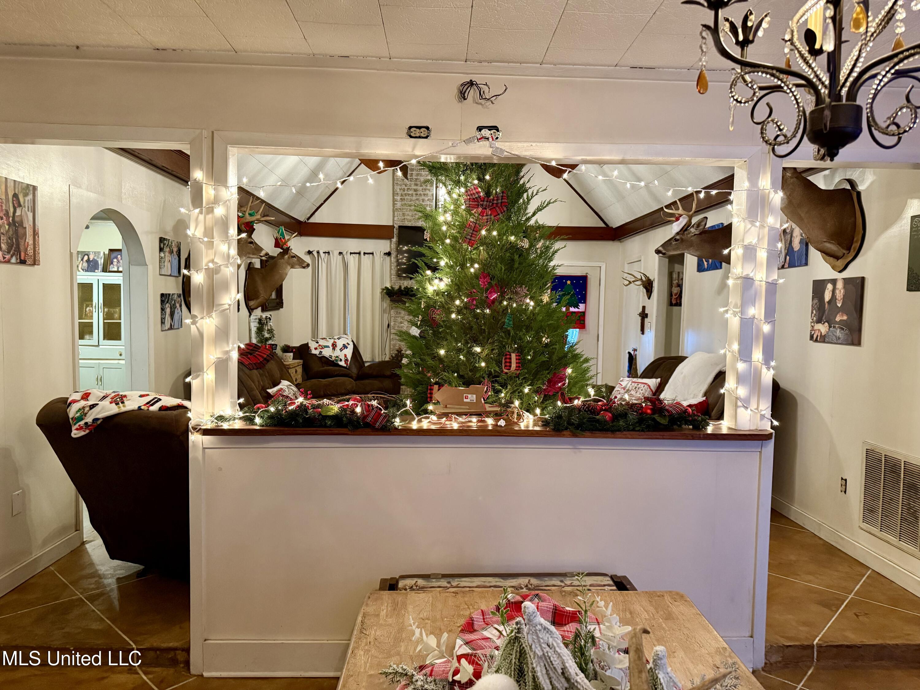 722 Holmesville Road Jayess, MS 39641 - Photo 18 of 47 living rm 3 dining rm view