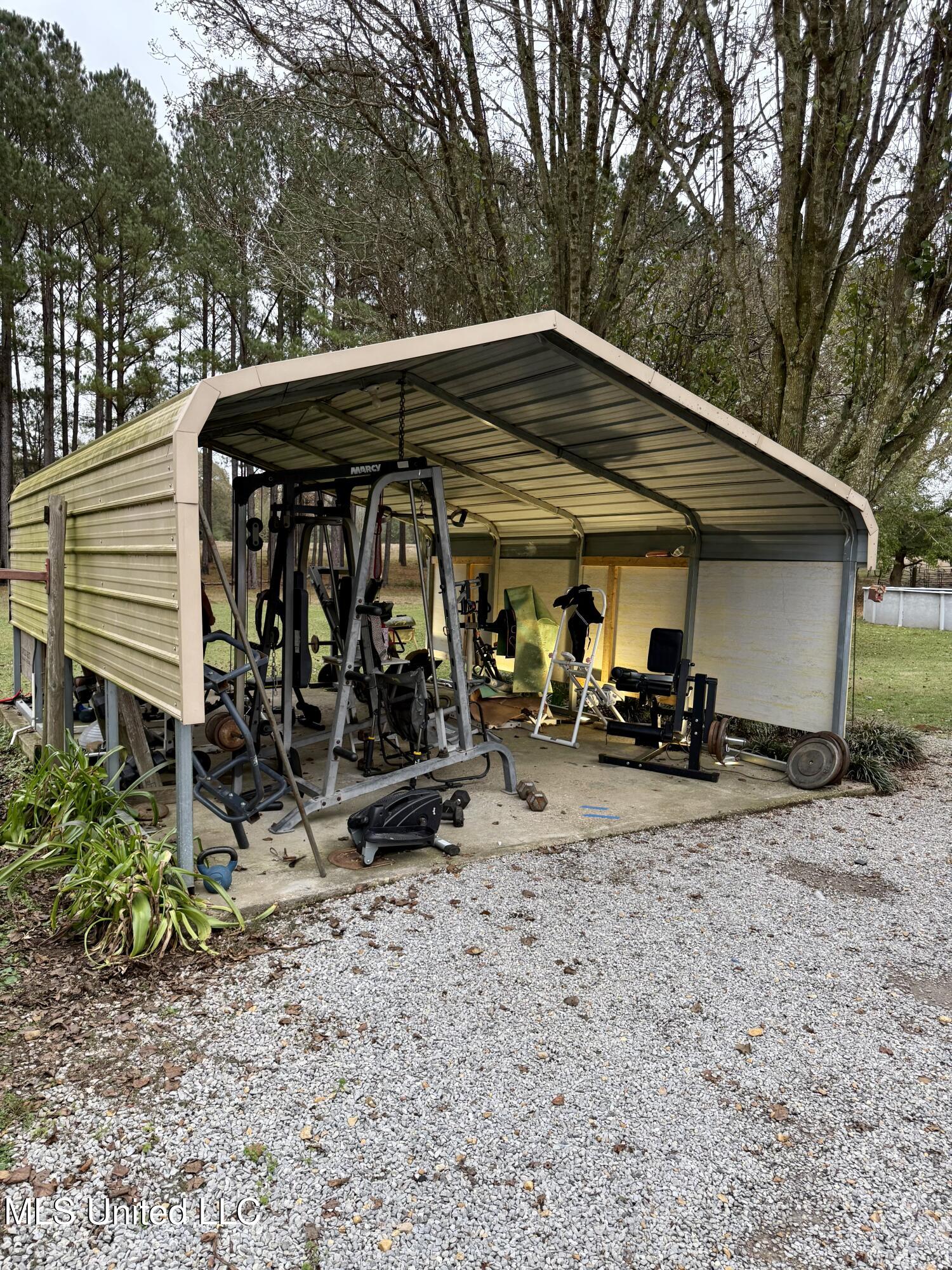 722 Holmesville Road Jayess, MS 39641 - Photo 39 of 47 carport metal portable