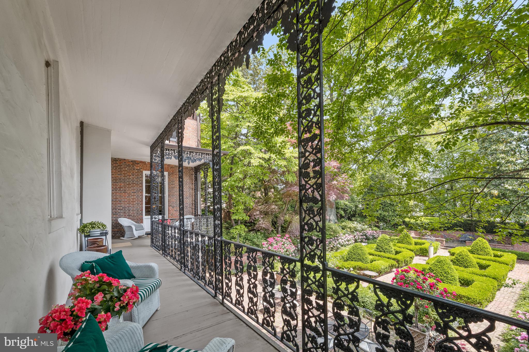 3508 Prospect Street Northwest Washington, DC 20007 - Photo 25 of 39 a view of a garden