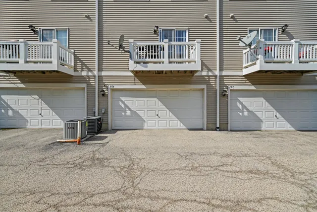 a view of front door of house