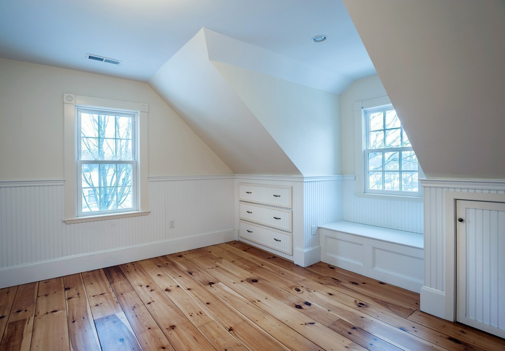 6 Leavitt Street Hingham, MA 02043 - Photo 20 of 28 wooden floor in an empty room with a window