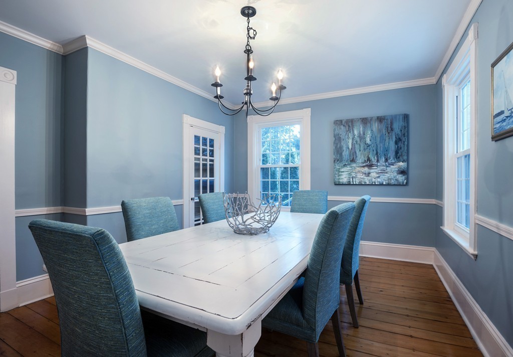6 Leavitt Street Hingham, MA 02043 - Photo 9 of 28 a view of a dining room with furniture window and wooden floor