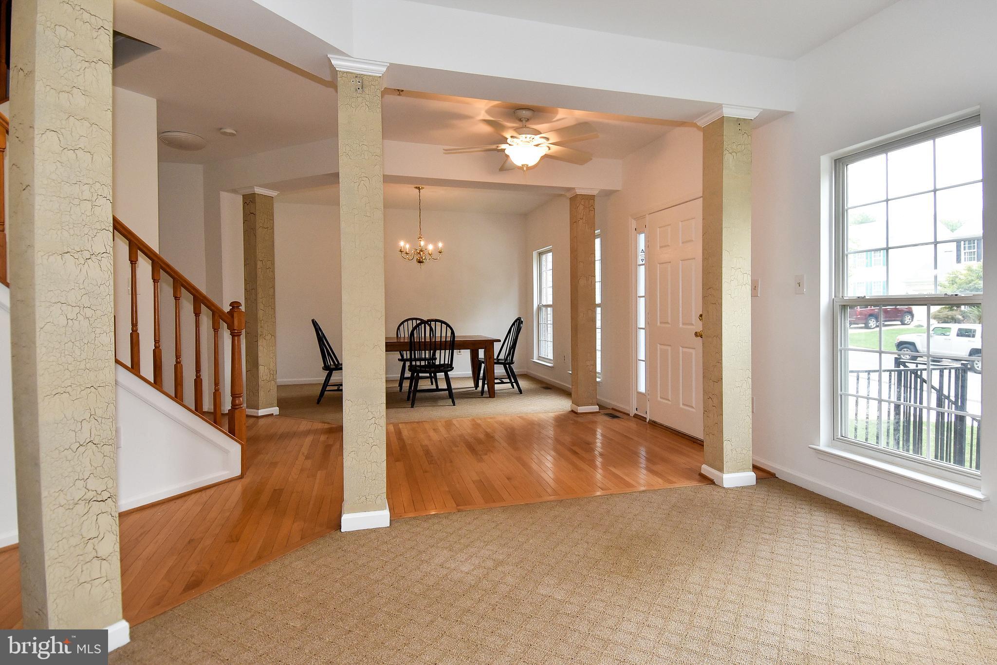 9809 Pheasant Run Court Laurel, MD 20708 - Photo 3 of 52 VIEW FROM LIVING ROOM TO DINING ROOM