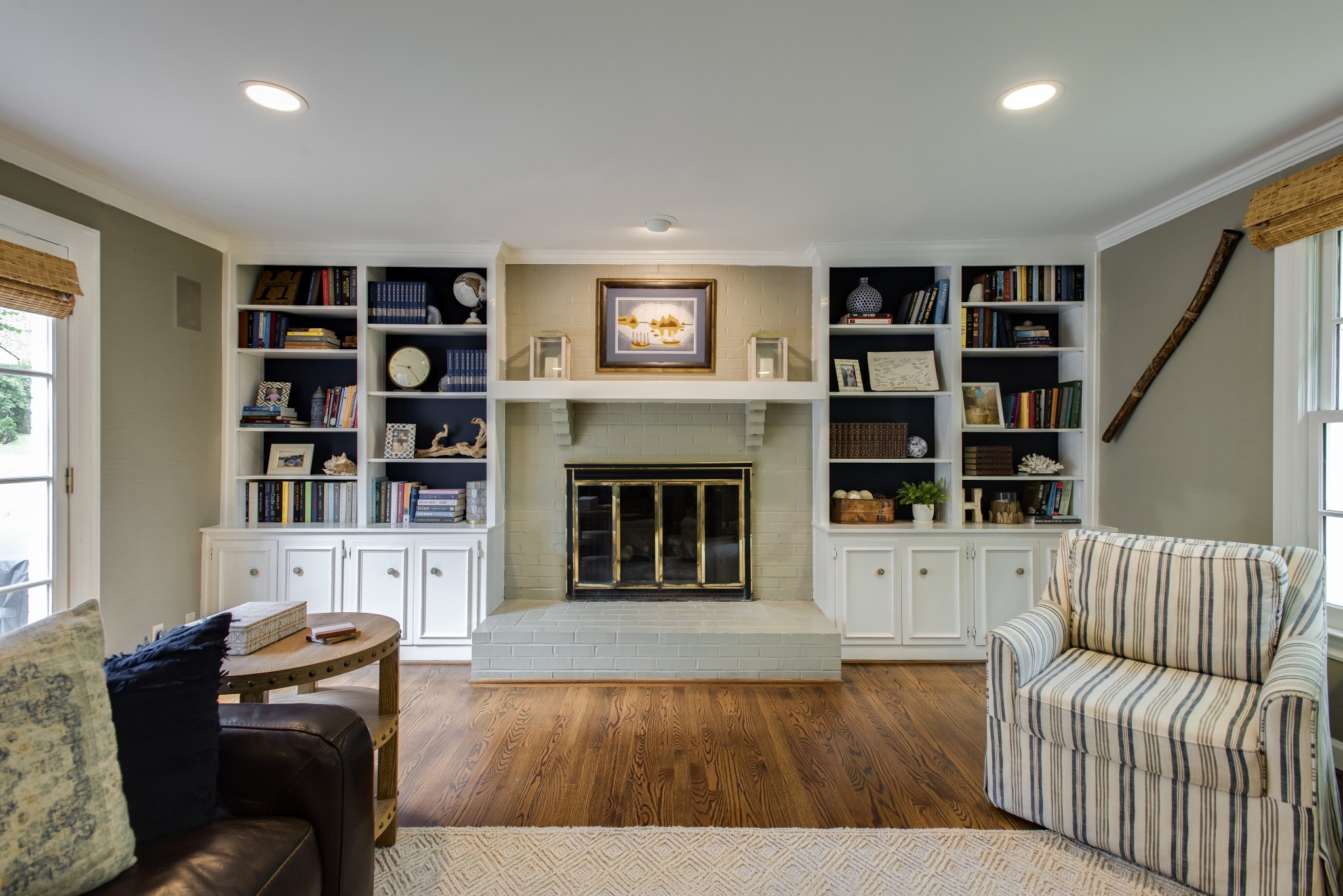 4105 Estes Road Nashville, TN 37215 - Photo 11 of 34 a living room with furniture and a fireplace