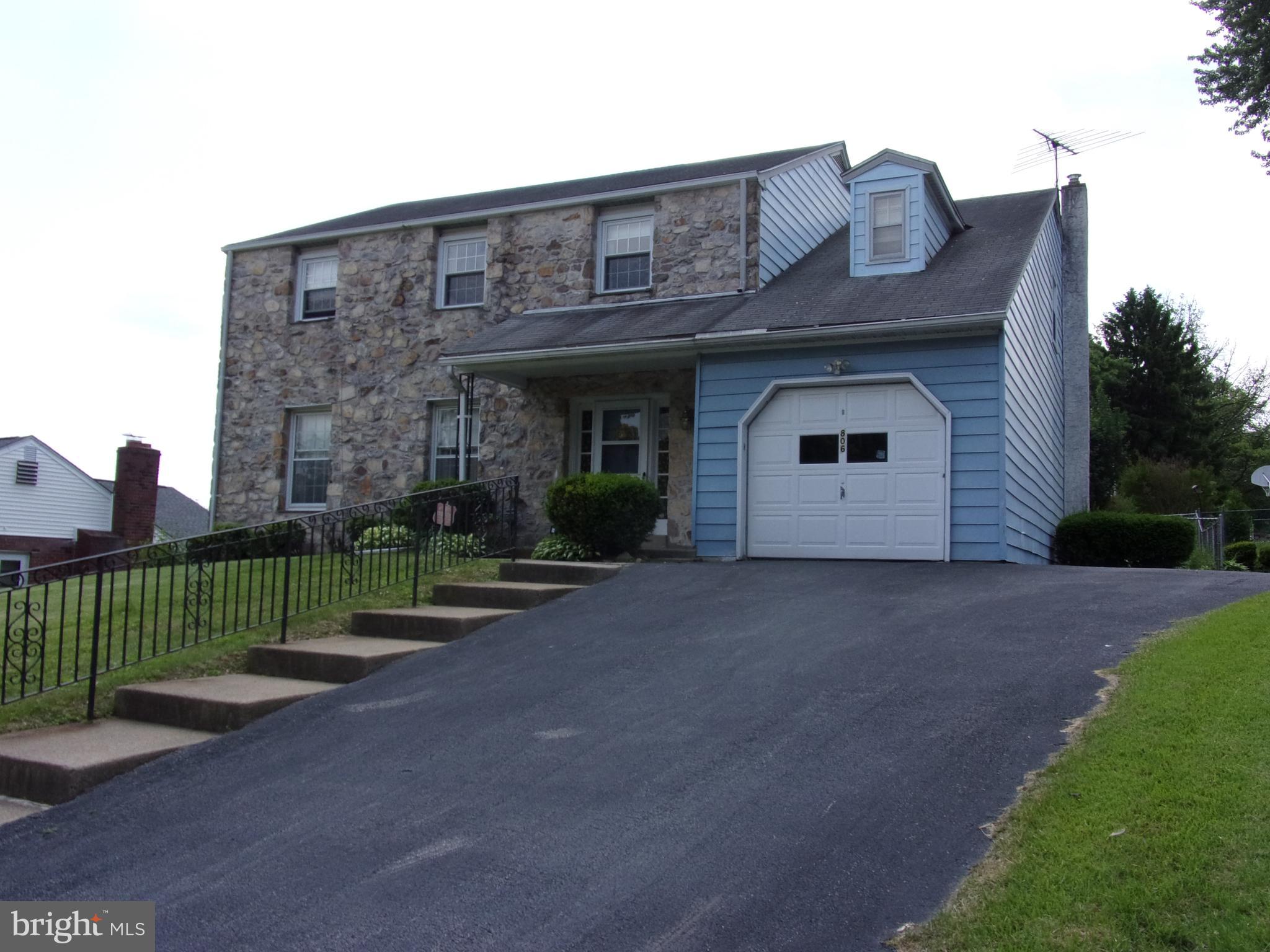 Exterior Front  with large driveway