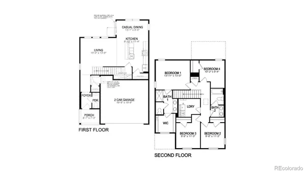 a picture of a floor plan