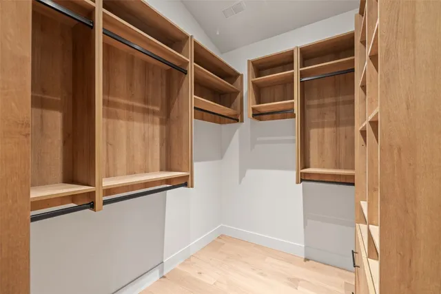 a view of walk in closet