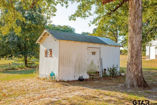 a view of a house with a outdoor space
