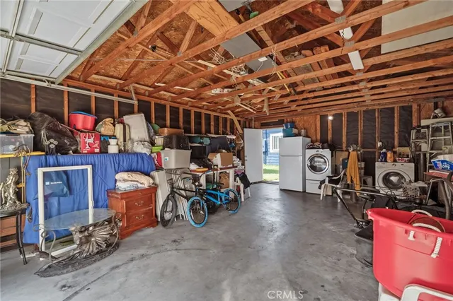 a view of a storage room with a lot of stuff