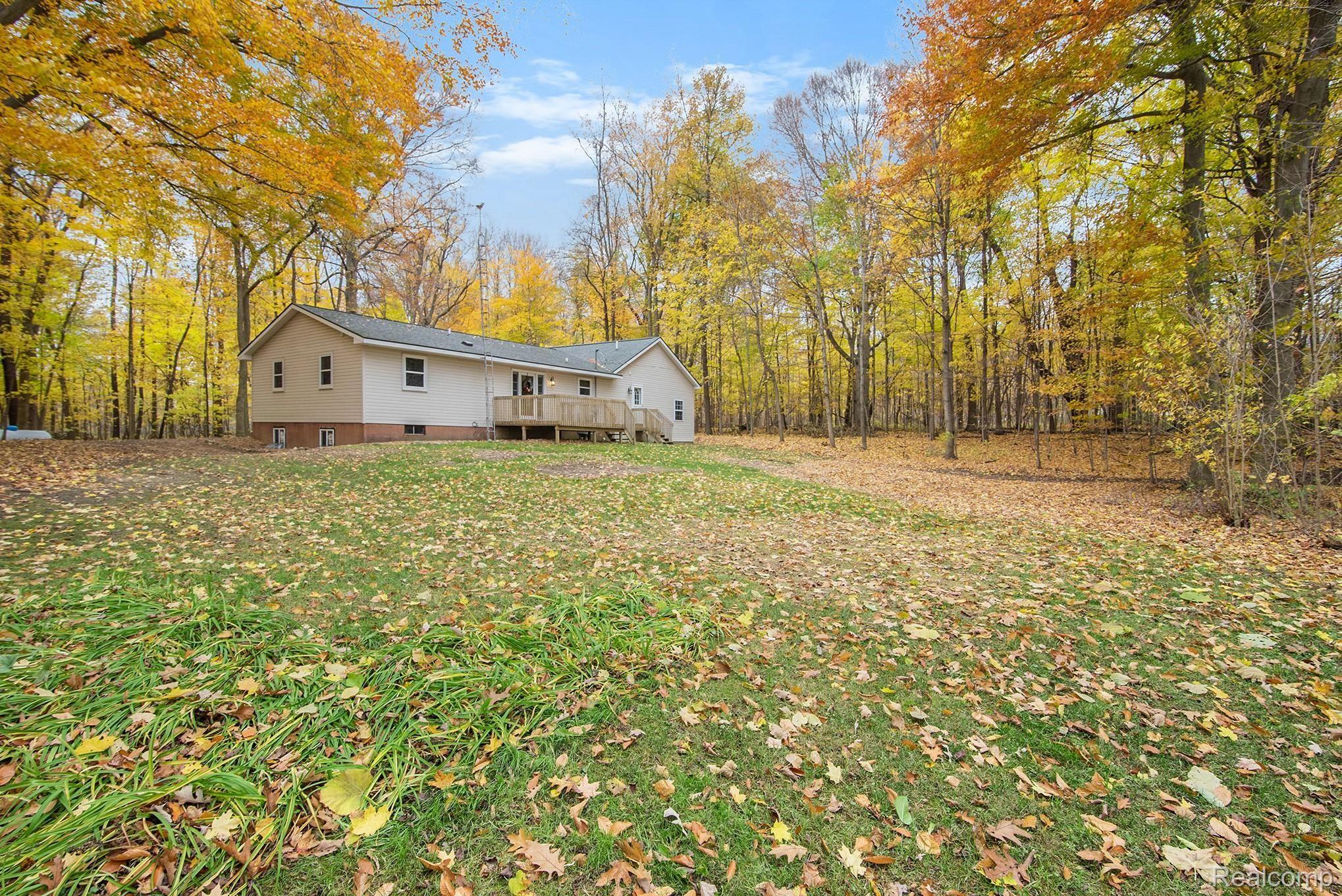 11750 Chase Lake Road Webberville, MI 48892 - Photo 3 of 22 open backyard with lots of room