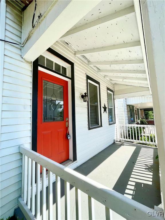 2218 Village Road Orefield, PA 18069 - Photo 4 of 28 a view of a two chairs and table in a balcony