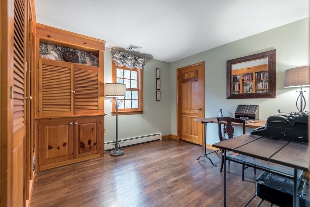 161 Raleigh Tavern Lane North Andover, MA 01845 - Photo 24 of 30 a workspace with furniture window and wooden floor