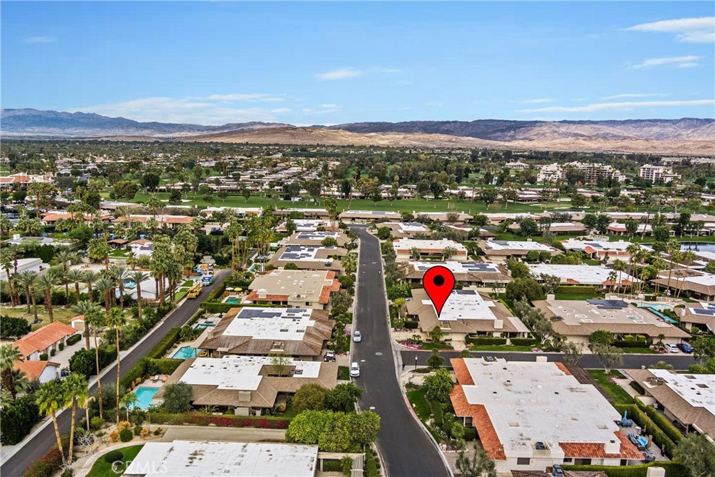 19 Cornell Drive Rancho Mirage, CA 92270 - Photo 40 of 52 an aerial view of residential houses with outdoor space