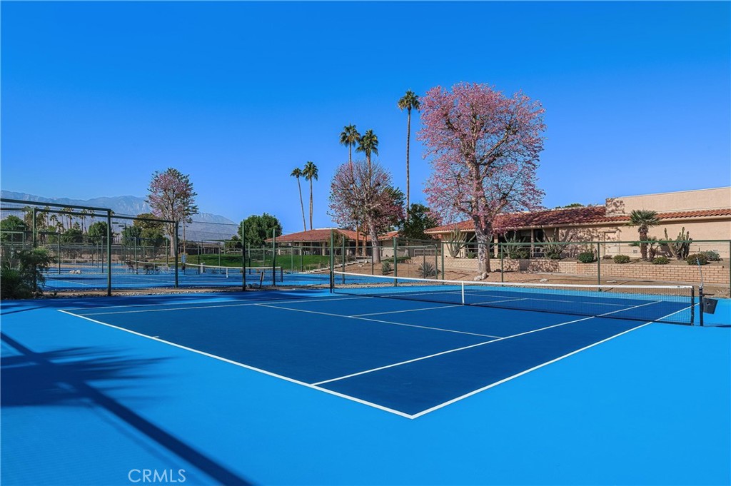 19 Cornell Drive Rancho Mirage, CA 92270 - Photo 44 of 52 a view of a tennis court
