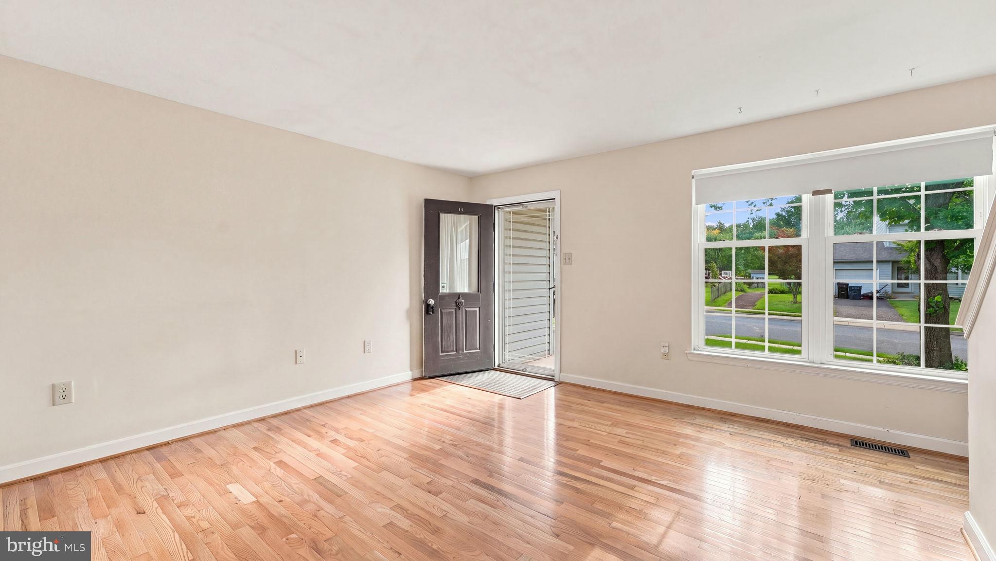Sun-filled living room