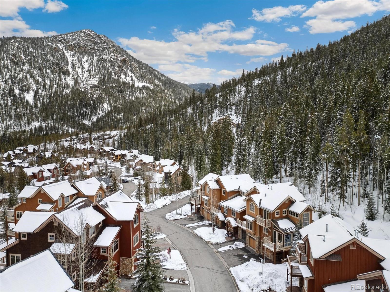 129 Tip Top Trail, Unit 6543 Dillon, CO 80435 - Photo 30 of 40 a view of a terrace with sitting area
