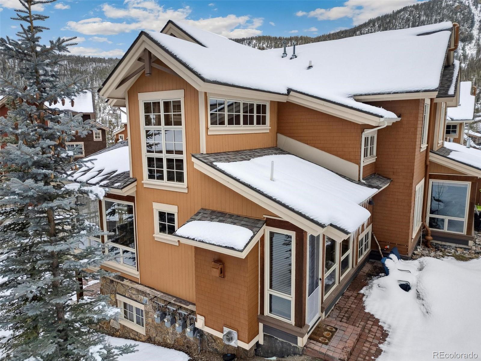 129 Tip Top Trail, Unit 6543 Dillon, CO 80435 - Photo 33 of 40 a front view of a house with windows