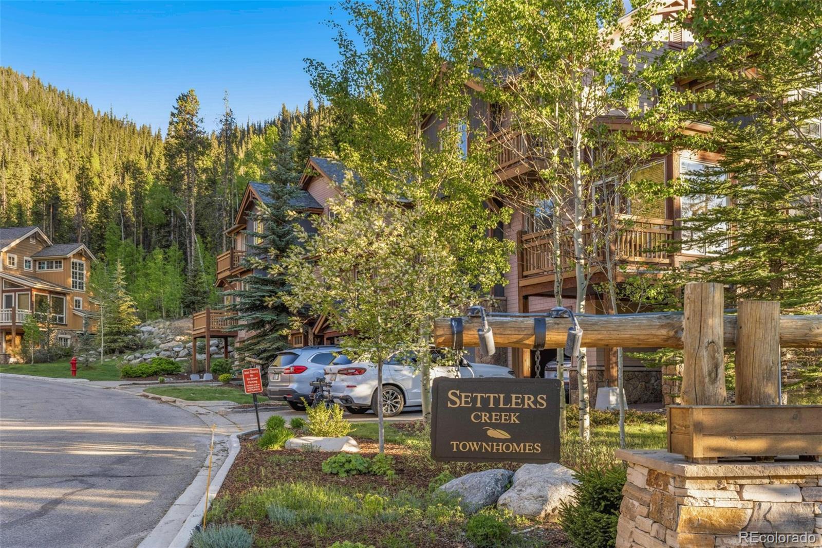 129 Tip Top Trail, Unit 6543 Dillon, CO 80435 - Photo 35 of 40 a view of a street with houses