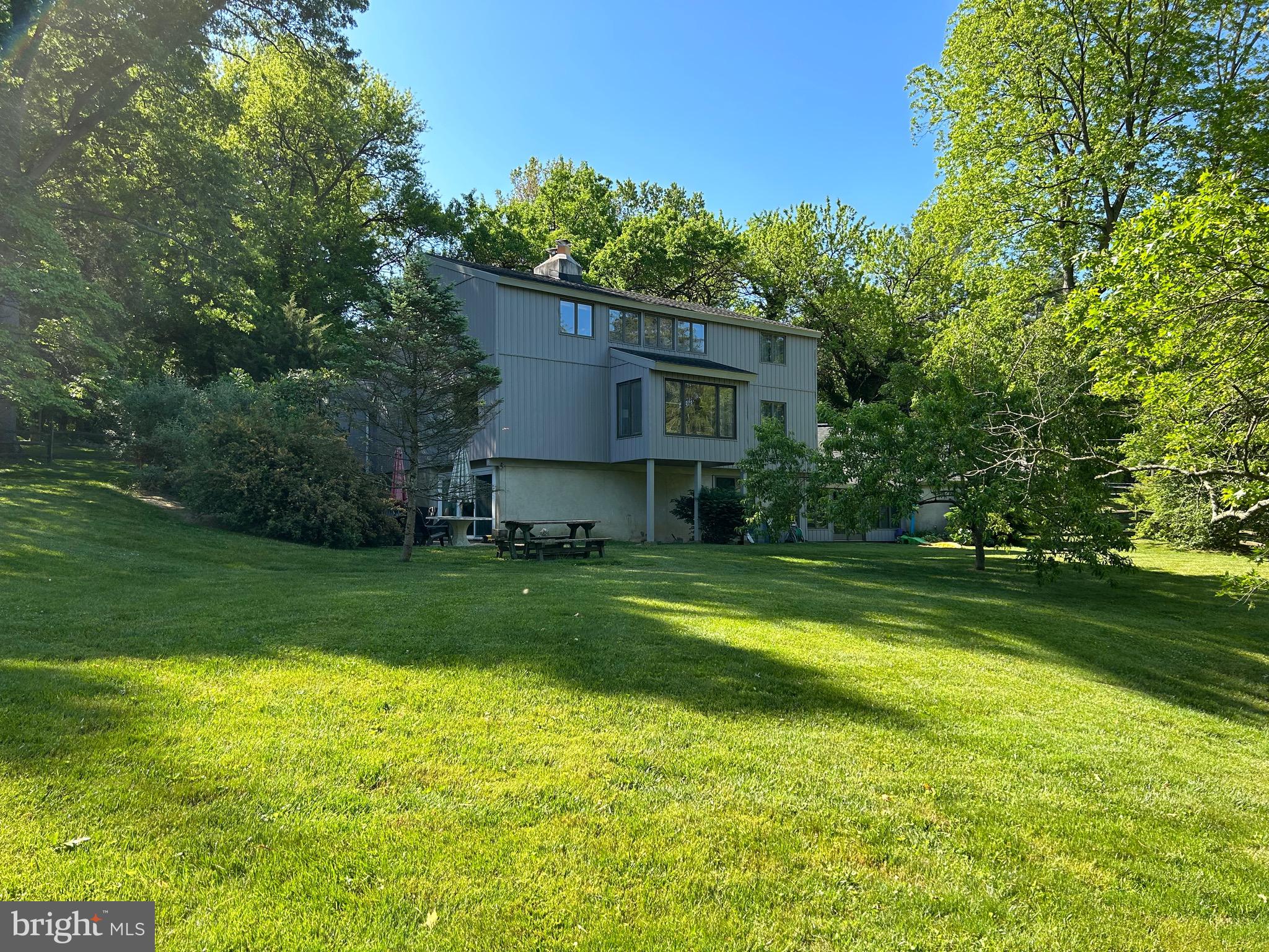 123 Osage Lane Newark, DE 19711 - Photo 8 of 19 Rear yard from upper edge of property