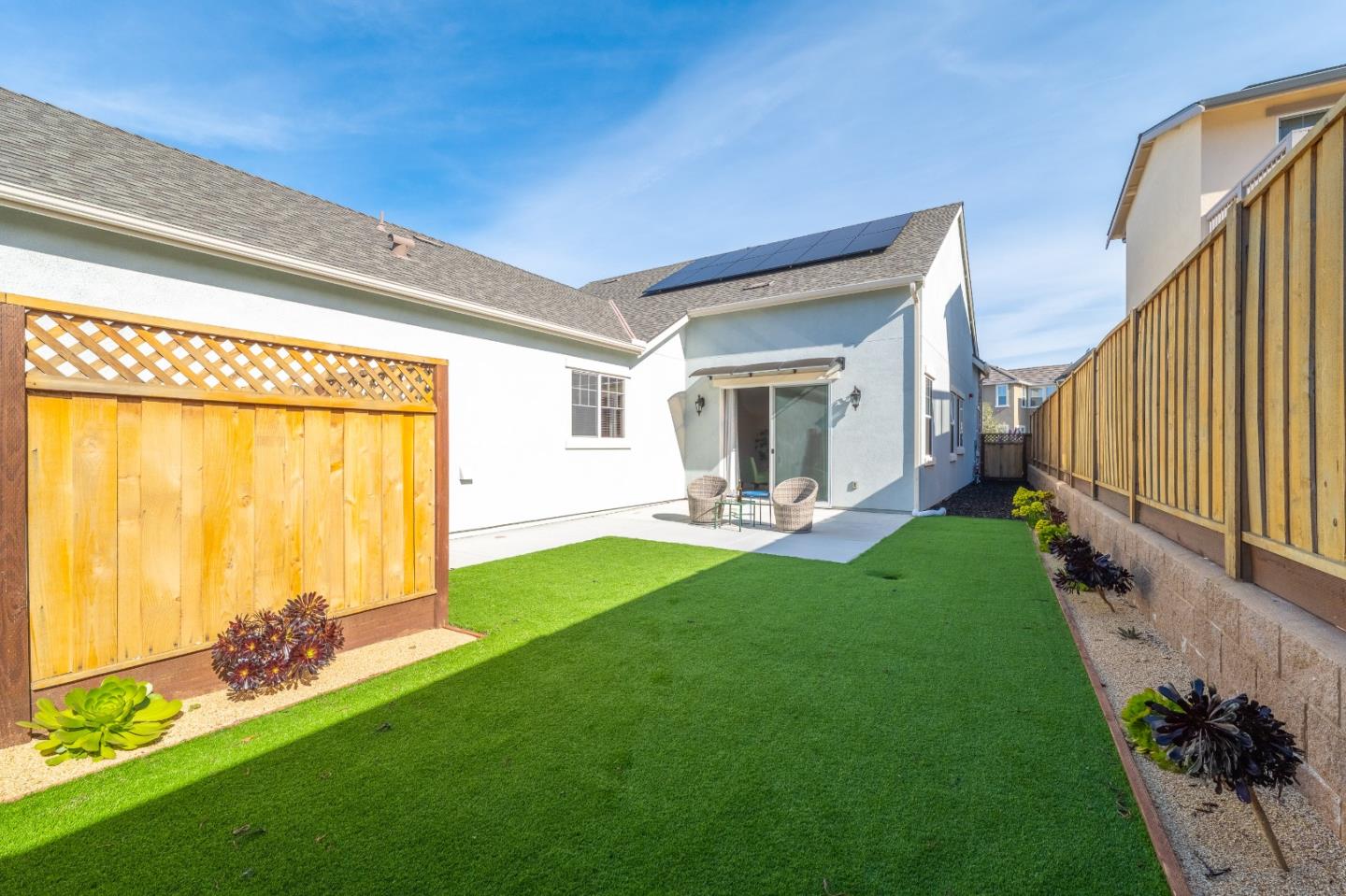 482 Lassen Way Marina, CA 93933 - Photo 36 of 45 a view of a backyard with garden