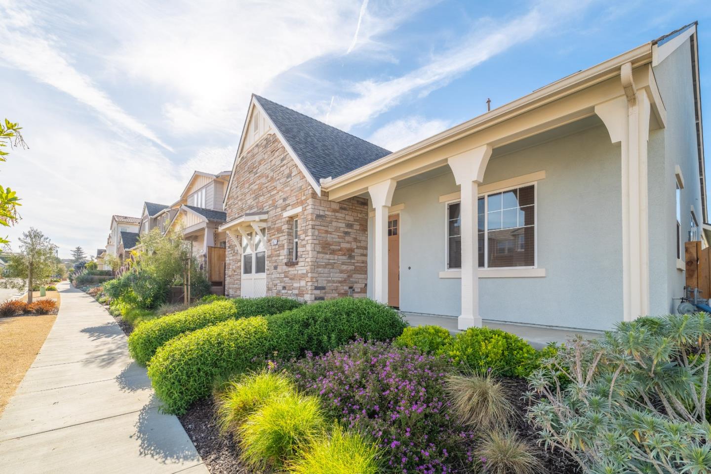 482 Lassen Way Marina, CA 93933 - Photo 5 of 45 a front view of house and yard with green space